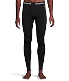 SmartWool Men's Classic All-Season Merino Base Layer Bottom Black X-Large