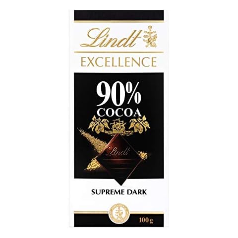 Lindt Excellence Intense Dark Chocolate Bar 90% Cover