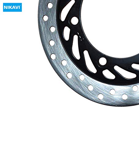 Image of NIKAVI DBP01 Front Brake Disc Plate Compatible For Honda Unicorn (Front) / Honda Shine Old