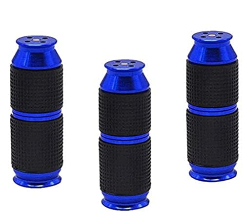 Denxahao Bierflaschenöffner aus Aluminium Flaschenöffner Küchenzubehör Korkenzieher (3 Stück/Blau)