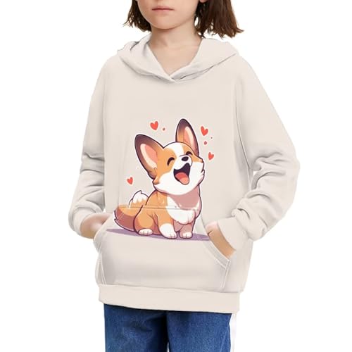 Girls Hooded Sweatshirts Long Sleeve Hoodeis for Girls 6-14 Years Old3