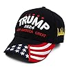 Maak Amerika weer geweldig Hat, Trump 2024 Amerikaanse vlag geborduurde pet, verstelbare Keep America Great Baseball Hat