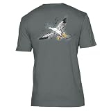 Rig'Em Right Outdoors Dead Weight Fly-Snow Goose T-Shirt (as1, Alpha, m, Regular, Regular)