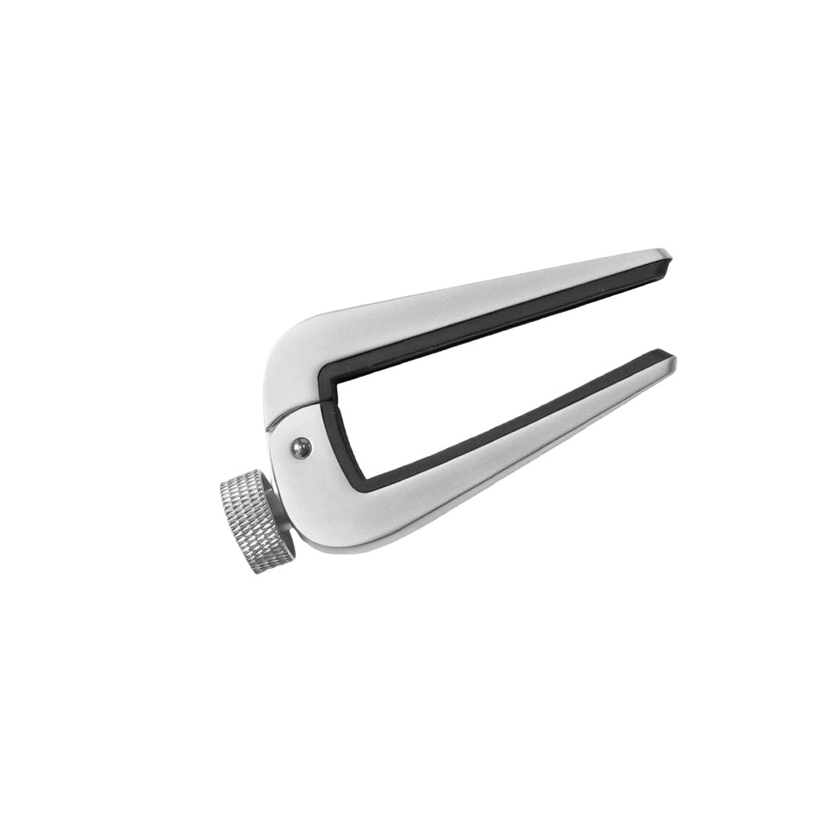 Capo De Guitarra Ajustable Plateado Universal