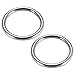 uxcell 201 Stainless Steel O Ring 50mm(1.97