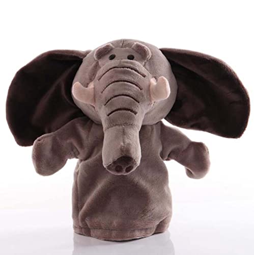 Elephant Hand Puppets Plush Animal Toys for Kids Imaginative Pretend Play Storytelling by ZUXUCUVU - Image 2