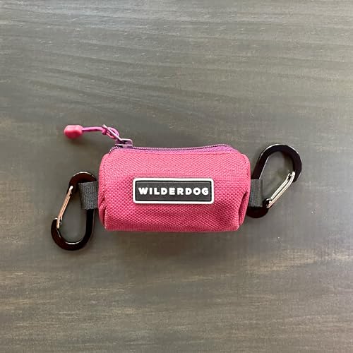 Image of Wilderdog Dog Poop Bag Holder - Berry