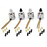 RC Brushless Motor Aviation Aluminium CNC-Präzisionsfertigung, Motorwelle aus Edelstahl, feine Verarbeitung, Standardgröße