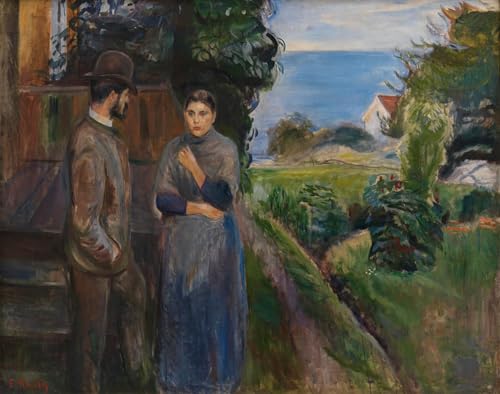 Graffiti Art Mural d'Edvard Munch : Tableau Moderne pour Décoration Murale