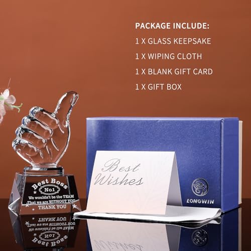 Cristal Awards avec Pouce levé : Comment Manquer d'Idée Cadeau pour un Collègue Devient Impossible