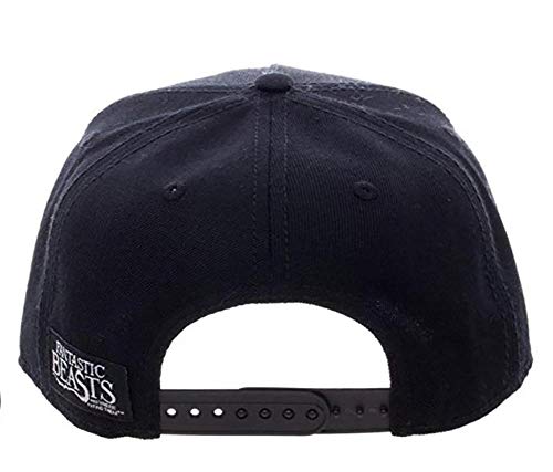 Bioworld Boné preto com escudo Fantastic Beasts and Where to Find Them Macusa