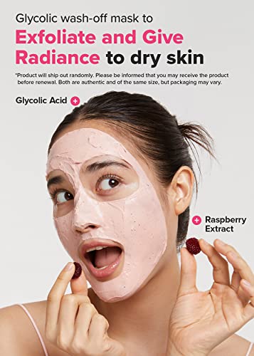 I Dew Care Wash-Off Face Mask - Berry Groovy | Illuminate With Glycolic Acid And Raspberry, For Dry Skin, 3.52 Oz #TOP1