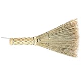 GETAJGHSD Kleiner Maisbesen Handfeger aus Natürlichen Materialien mit Kurzem Stiel für Schlafzimmer Büro Auto Reinigung