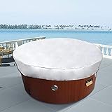 whirlpool abdeckung 210 x 210 ➤ Einfach aufziehbare, langlebige Poolabdeckplane für Rundbecken