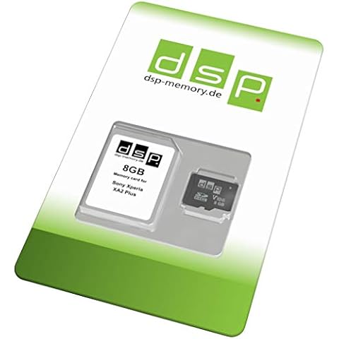 8GB Class 10 Memory Card for Xperia XA2 Plus Cover