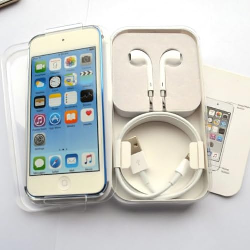 MP3/MP4 Touch 128GB 7Th Generation + In-Ear Cuffie Blu (Ricondizionati) - 4