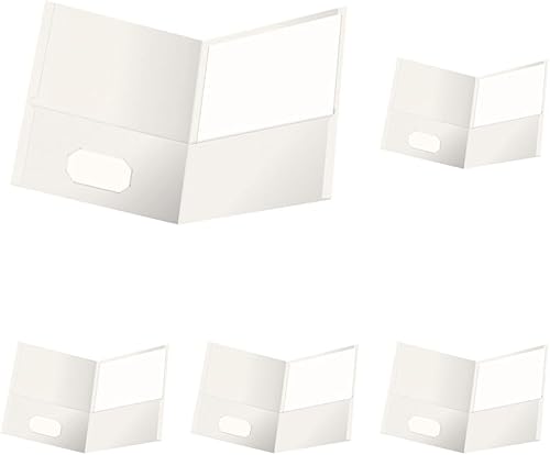 Vista 15 de Oxford - Carpetas de doble bolsillo, papel texturizado, tamaño carta, color burdeos, con capacidad para 100 hojas, caja de 25 unidades (57557)