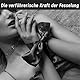 YUZHO Augenmaske für Erwachsene - Schwarz - Seide - Romantisch - Augenbinde für Frau - Schlaf - Bondage - Sexspielzeug - Adult Play - Hand- und Fußfesseln - Halsschmuck - Blackout - Geschenk für Paare