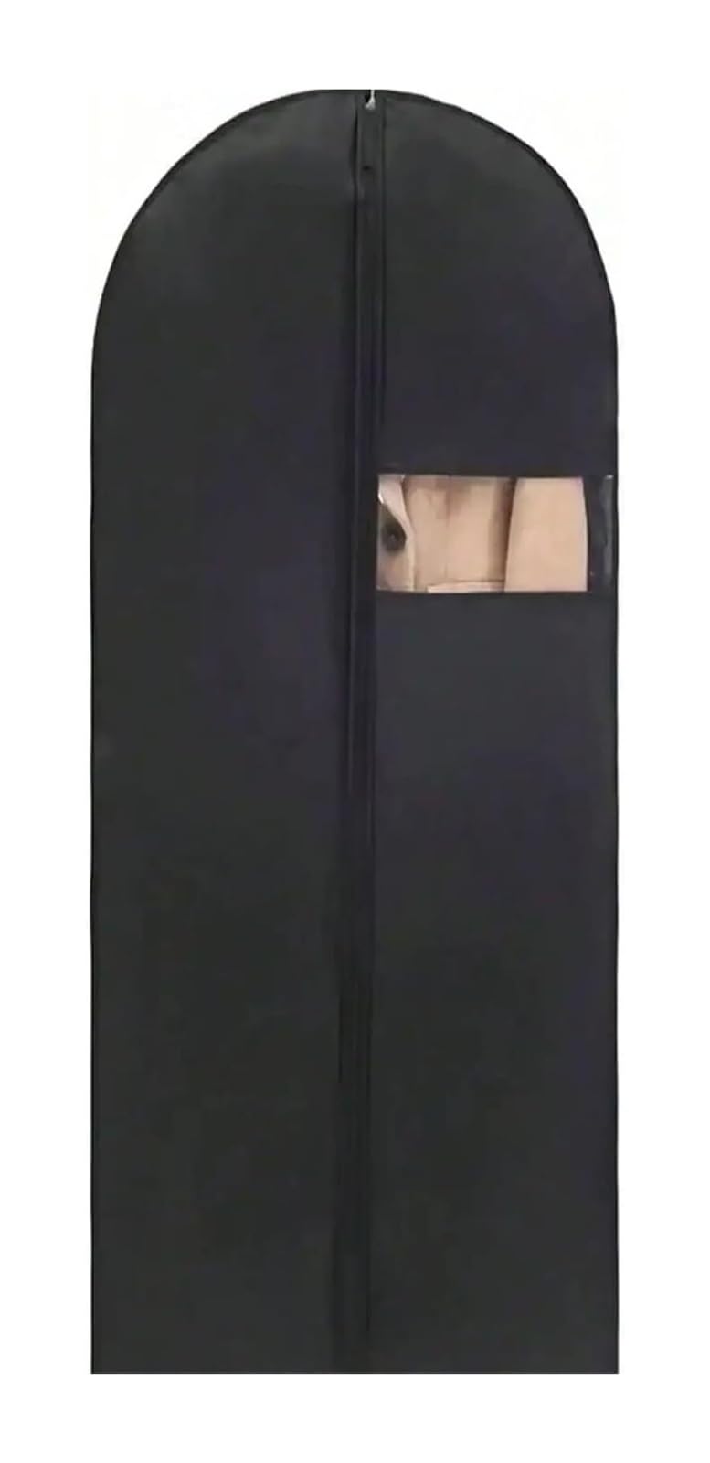 Funda de traje poliéster con ventana