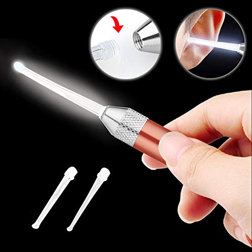 Ear Cleaner, Earwax Removal Kit, Earwax Removal Tools Safely and Gently Cleaning Ear Canal at Home, Exfolimates, Earwax Cleaners, Ear Cleansing Tool 7 Set with Storage Box