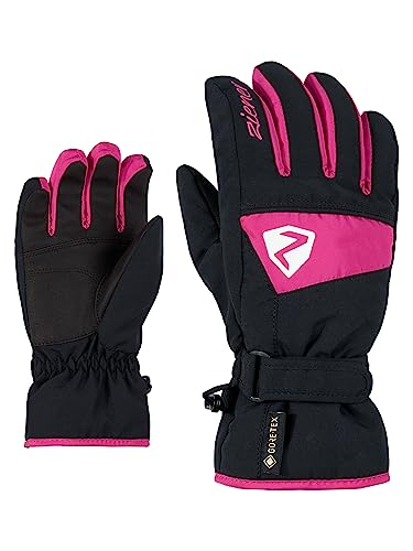Ziener Kinder LAGO GTX glove junior Ski-Handschuhe/Wintersport | wasserdicht, atmungsaktiv, pop pink, 3