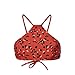 Produktbild O'Neill Damen Pw Cali Mix Top Bikinis Top, Rot (3900 Red AOP), 38