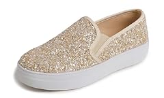 Platform Light Gold Glitter