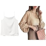 [blue beryl] 【在庫限り】[ブルーベリル] ブラウス＋キャミセット レディース シャツ インナーキャミ ボリュームスリーブ モックネック シアー ベージュ BB048-BG-S