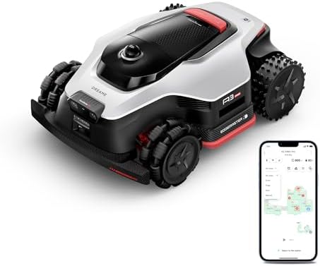 DREAME A3 AWD Pro 3500 Robot Tondeuse, pour 3500 M², Moteurs Moye...