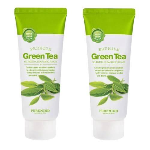(Set of 2) PUREMIND Facial Deep Cleansing Foam, Foam Cleanser Kor...