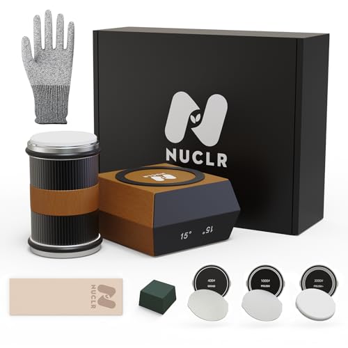 Knife Sharpener Rolling Knife Sharpener with Diamond and Ceramic Discs