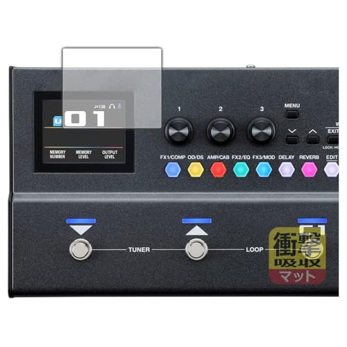 PDA�H�[ BOSS GX-1 / GX-1B �Ή� �Ռ��z��[���˒ጸ] �ی� �t�B���� [�f�B�X�v���C�p] �ϏՌ� ���{��