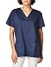 Dickies Gen Flex Women's V-Neck Solid Scrub Top Medium Navy