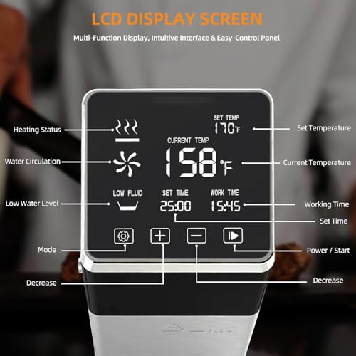 WiFi Sous Vide Stick Immersion Circulator