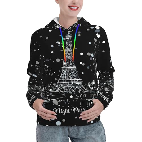 Sweat à capuche polyvalent femme pour le quotidien