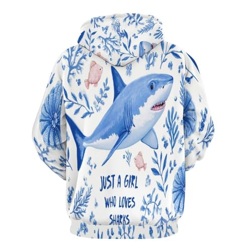 Sweat à capuche requin chaud pour oublier le froid de l'hiver - 4