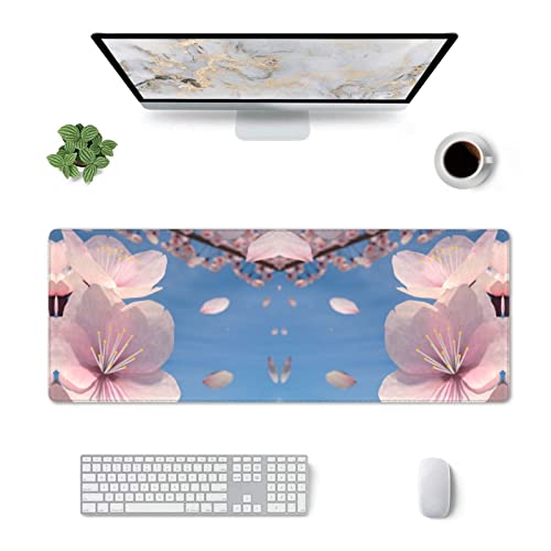 Tapis de souris de jeu XXL grand format protège bureau sans glisser