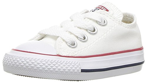 Converse Chuck Taylor All Star Ox Ankle-High Fabric Fashion Sneaker Optical White