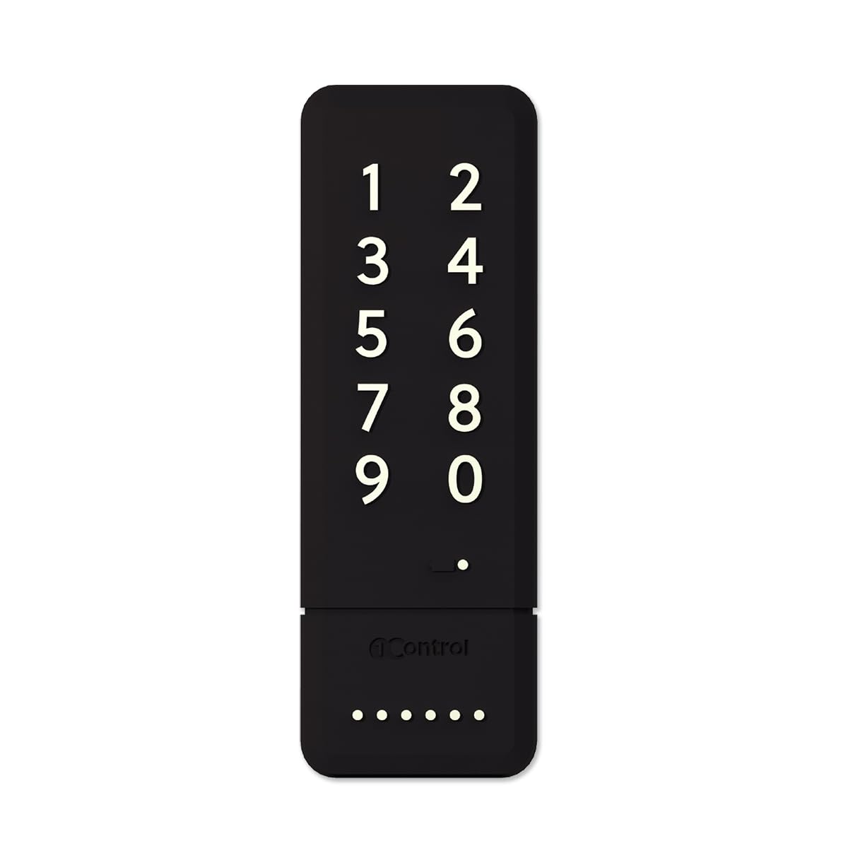 1Control Teclado inteligente inalámbrico para abrir con código PIN para puertas de garaje y basculantes controladas por mando a distancia, inalámbrico y Bluetooth, 2 puertas y 4 pines, fabricado en