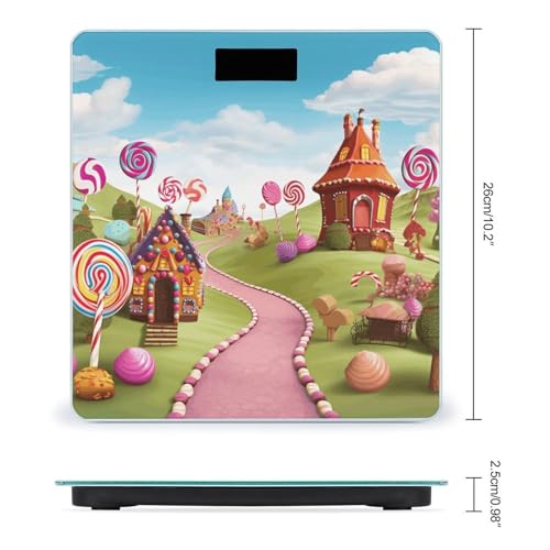 Báscula Digital de Baño con Pantalla LCD y Vidrio Templado miniatura 2