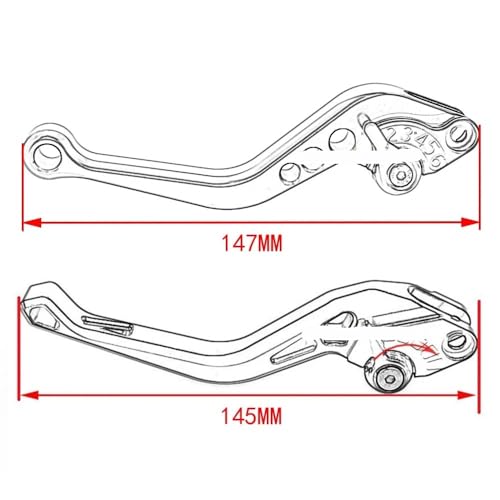 Levier d'embrayage court réglable pour moto Tiger 1200 Explorer