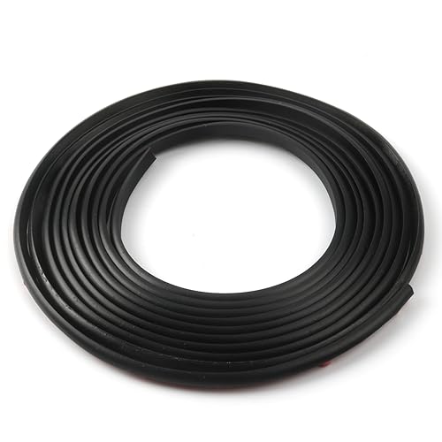 Front/Rear Lip Spoiler Rubber Molding Strip Trim Black Tape 08F03-SHJ-1100D Compatible with Honda Accord, Civic, Crosstour, Insight, Odyssey, S2000, Acura TL, TLX, TSX, ILX