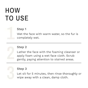 Eye envy tear stain facial cleanser for dogs and cats | washes away crusty eye debris eye boogers and eye discharge | tearless foaming formula | treats the cause of staining | 100 natural   cucciolini doodles