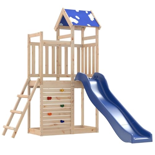 vidaXL Set da Gioco da Esterno in Legno Massello di
