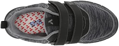 Anodyne Women's Walking Shoes, Black/Grey, 8.5 Wide | Image 4