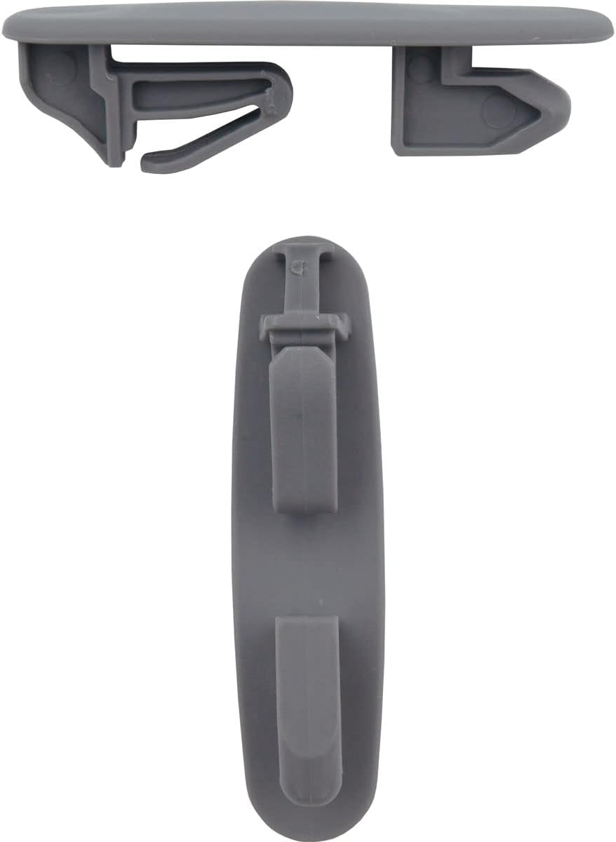 Supplying Demand 8565925 W10082860 2 Pack Dishwasher Upper Dishrack Slide Rail Stop Clip Replacement