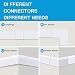 canaleta cables ， canaleta cables adhesiva blanca，canaleta cables pared tv，Cables de cables...