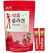 Ssanggye Pomegranate Collagen Peptide Powder 1.4g x 25 Stick type, Pomegranate Juice Powder, Prom...
