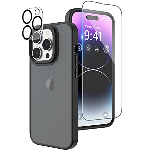 Coque iPhone 14 Pro Max translucide mate élégance et robustesse