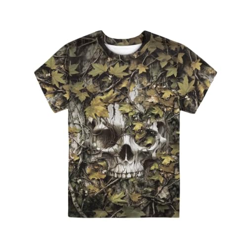 Image of Xhuibop Kids T Shirts for Boys Size 3-16 Girls Short Sleeve Sportswear Active Tops